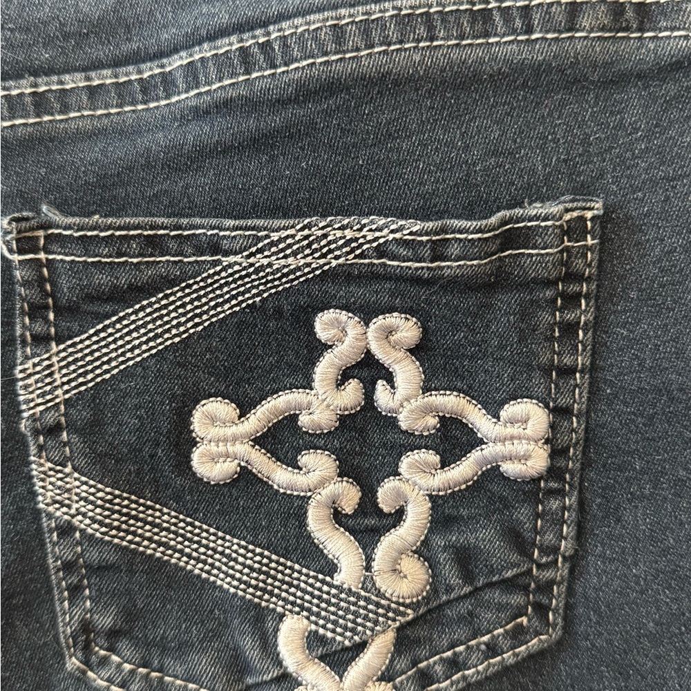 Women’s Blue High Stretch Skunny Jeans Sz XL 12
